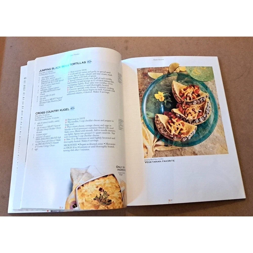 Vintage 1992 Kraft Foods Official U.S. Olympic Training Table Cookbook USA